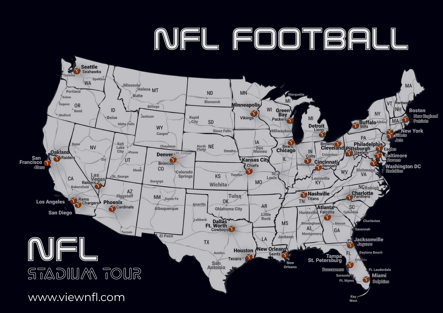 view nfl game pass map
