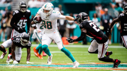 Dolphins vs Falcons Live